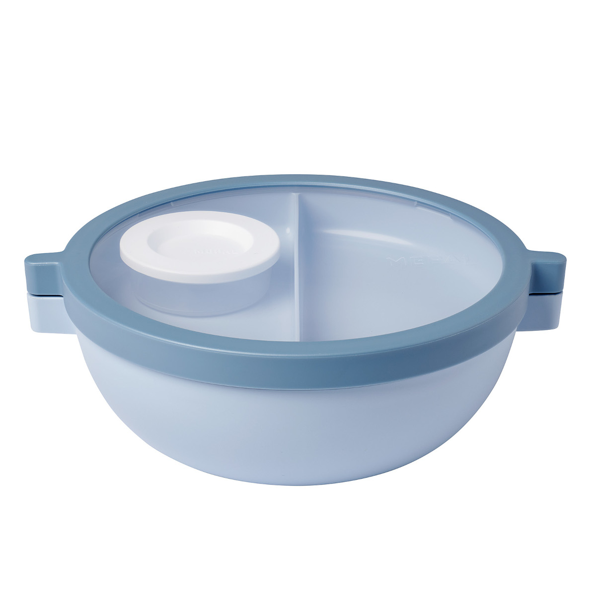 Miska Lunch Box z pokrywką i dodatkowym pojemnikiem Vita Nordic Blue 105830015700